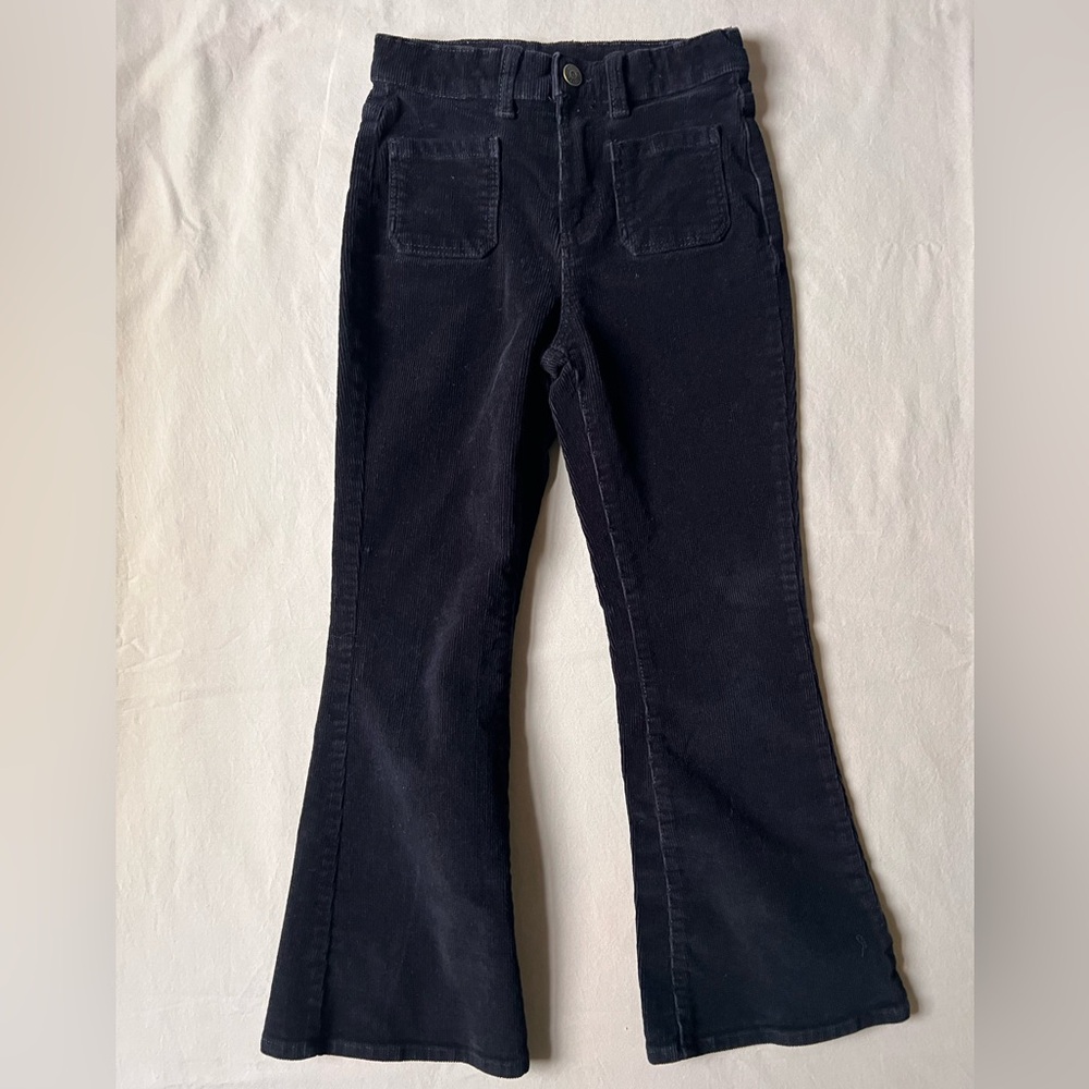 Falls Creek Girls’ Dark Black Flare Jeans